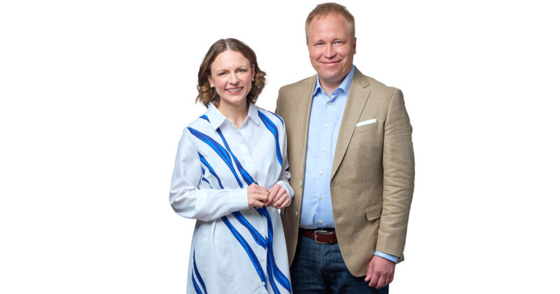 Anna and Juha Sipilä. Image: Lari Järnefelt
