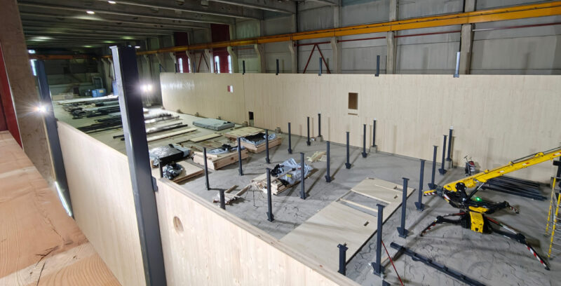 New data center construction site. Image. Juha Torvinen, CSC
