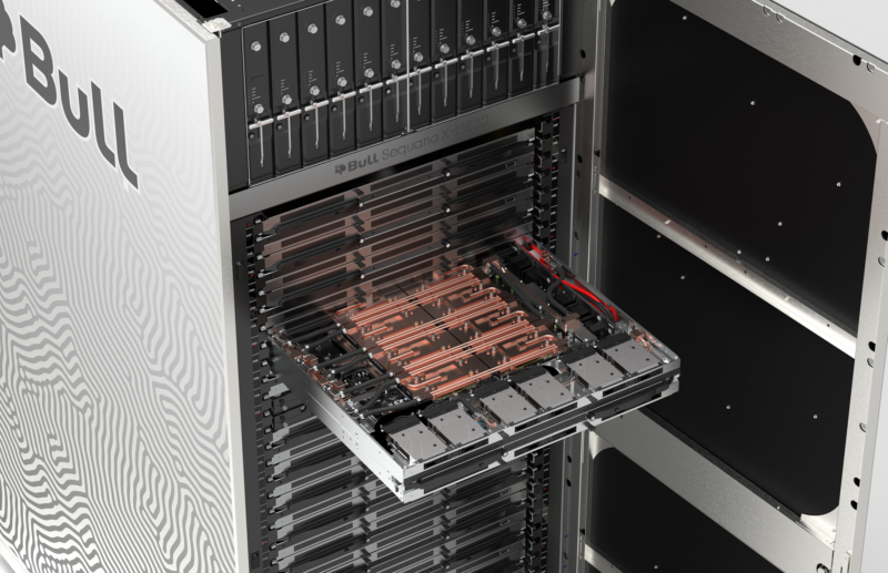 The LUMI-AI supercomputer will be based on Bull’s latest BullSequana XH3500 architecture. Copyright: Bull